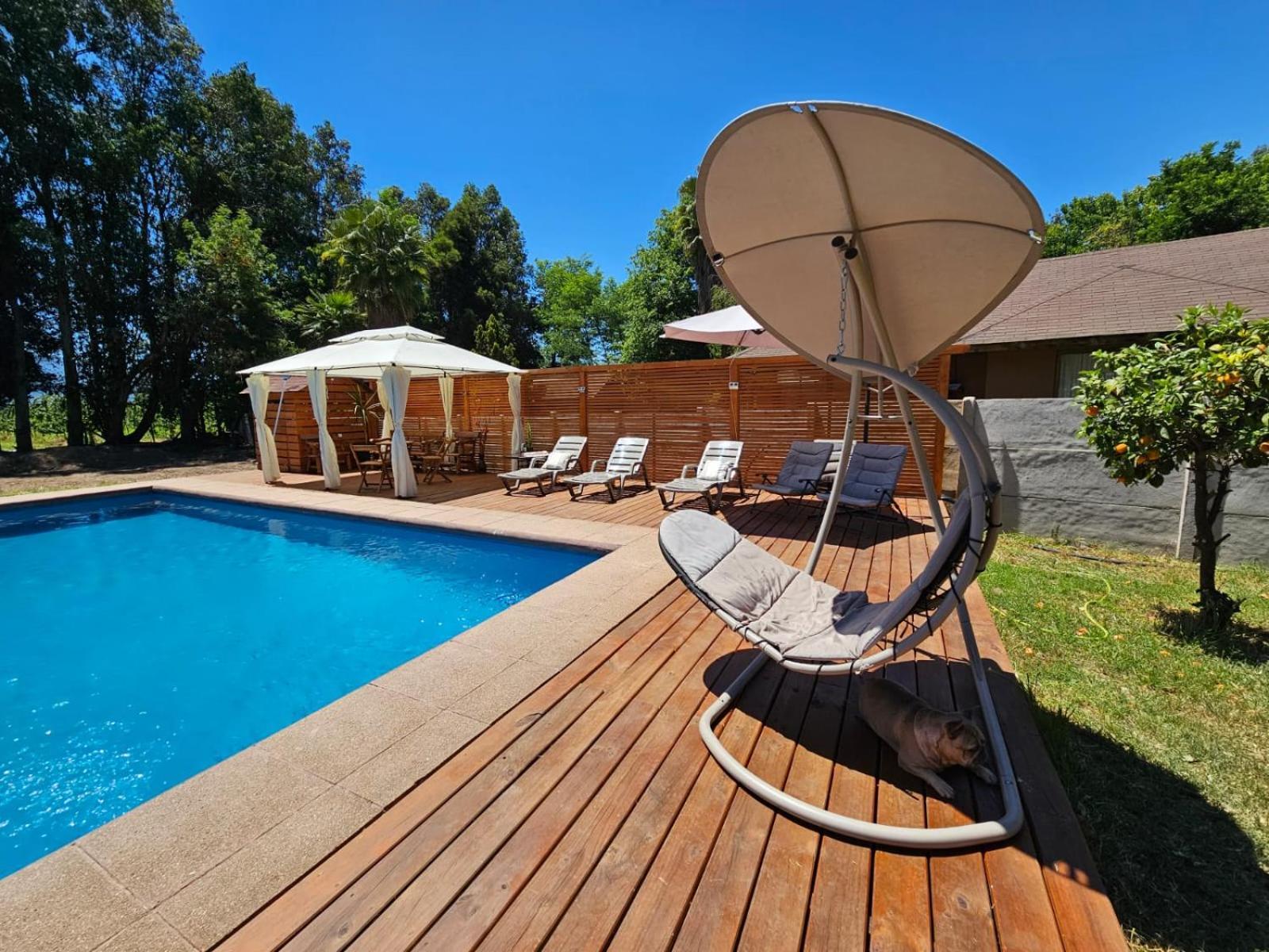 Habitaciones Con Piscina En Tinguiririca San Fernando Exteriör bild